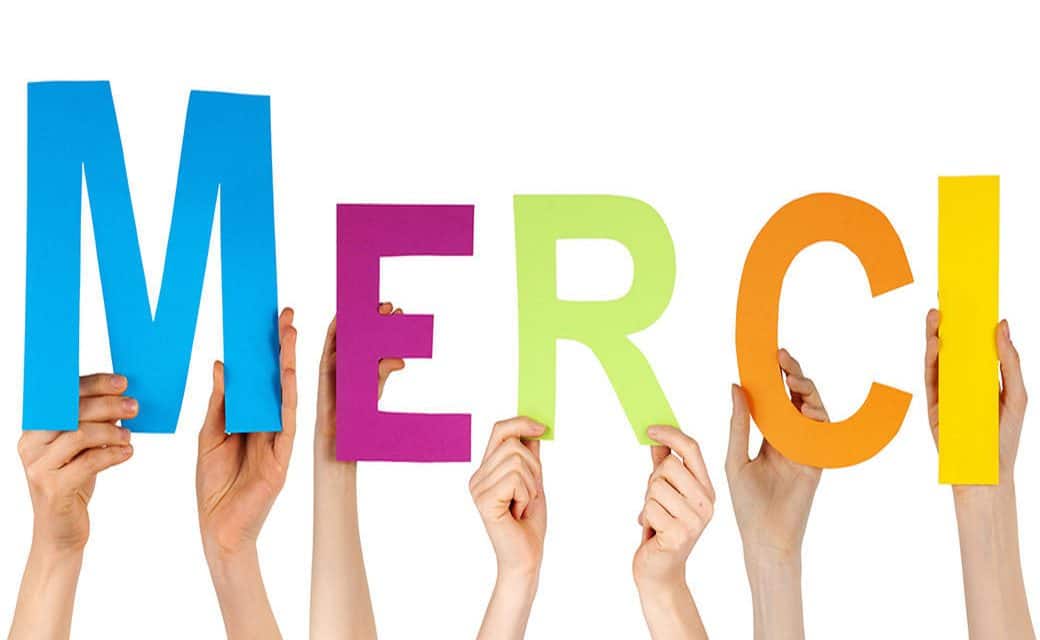 Merci aux donateurs