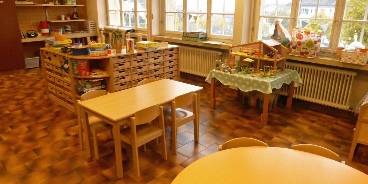 Nouvelle classe d’école enfantine