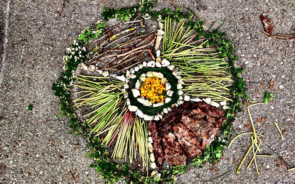 Les 6H font du “land art”